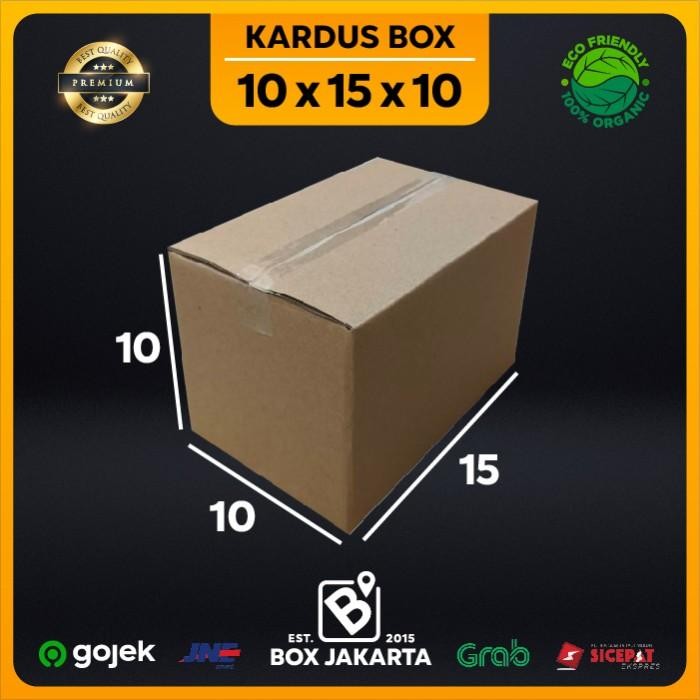 

KARDUS uk 15x10x10 CM Kotak Packaging BOX Corrugated SHEET POLOS