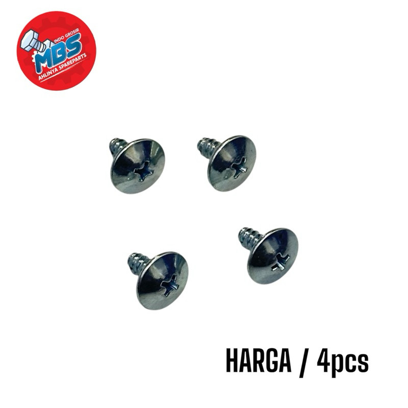 BOS BAUT BAUT CLIP M5 DRAT KASAR PAYUNG LEBAR MOTOR MOBIL ORIGINAL