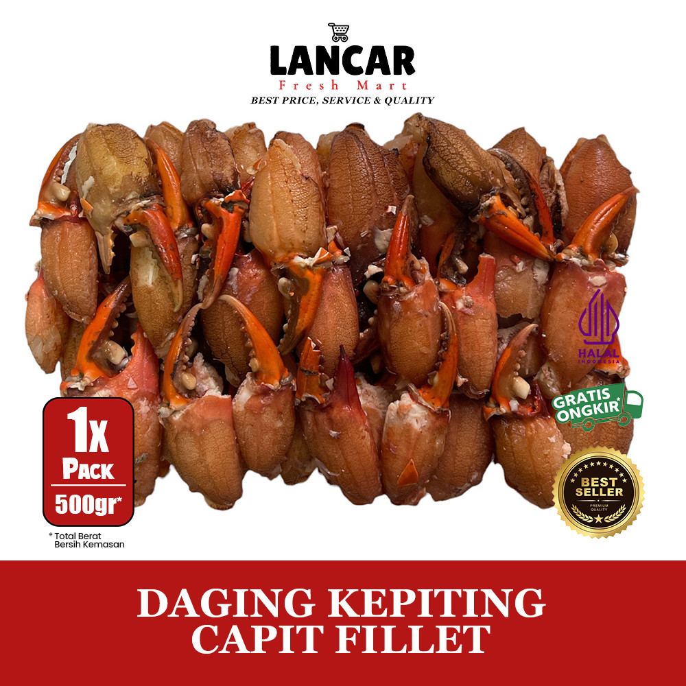 

DAGING KEPITING CAPIT FILLET 500GR