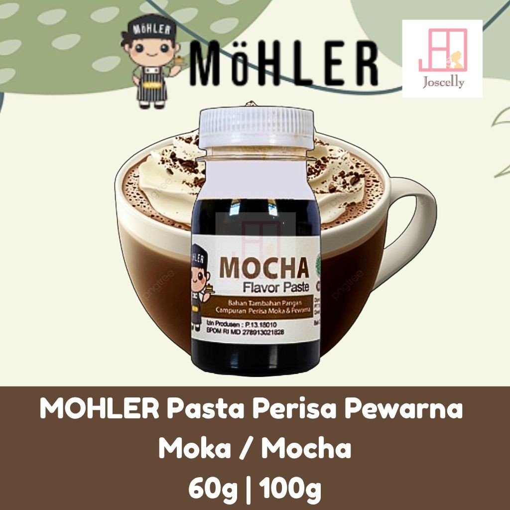 

JOSCELLY.ID MOHLER Pasta Perisa Pewarna Moka / Mocha