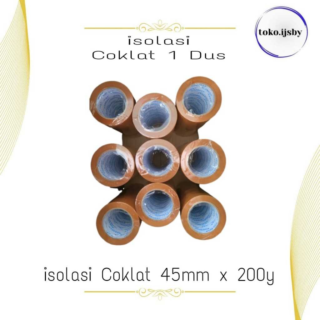 

LAKBAN COKLAT 45MM X 200Y DUS(54pcs)