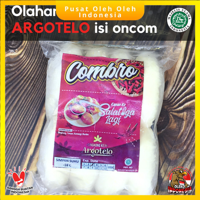 

COMBRO SINGKONG ISI COMBRO ARGOTELO KHAS SEMARANG FROZEN FOOD