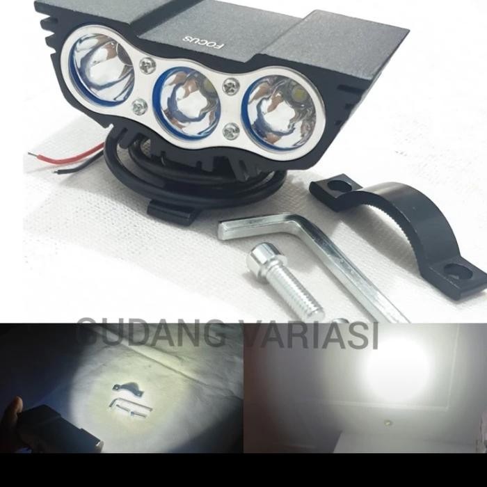 Lampu tembak sorot cree led owl 3mata 3mode