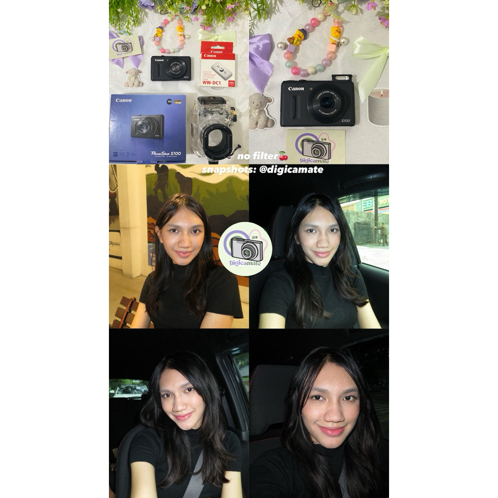 DIGITAL CAMERA DIGICAM CANON POWERSHOT S100 S110CO