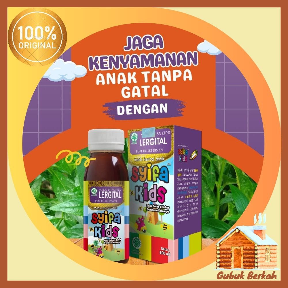 

HIU Syifa Kids Lergital - Madu Anak Untuk Atasi Alergi - Original