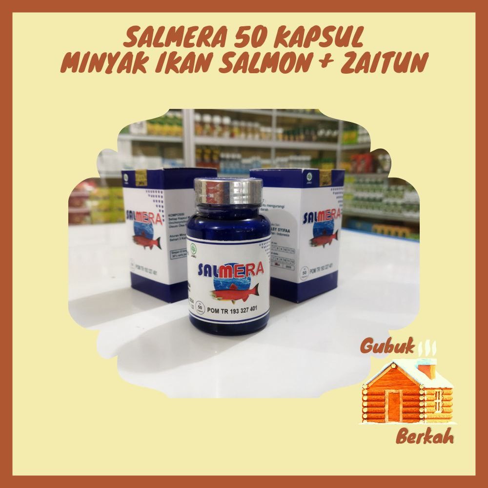 

Minyak Ikan SALMERA 60 Kps - Original