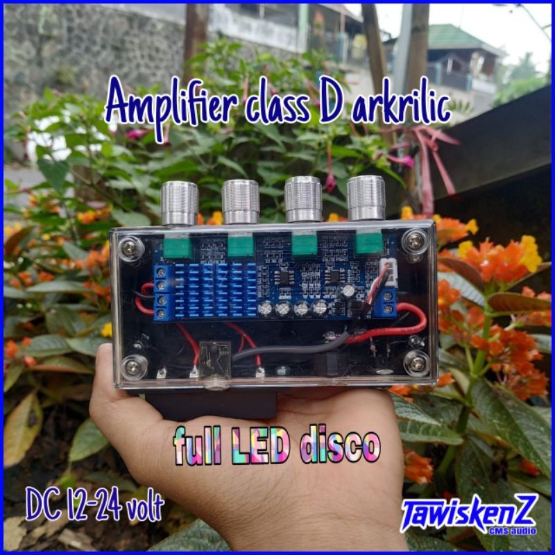Amplifier Class D Box Arkcrilik TPA3116d Stereo Bluetooth
