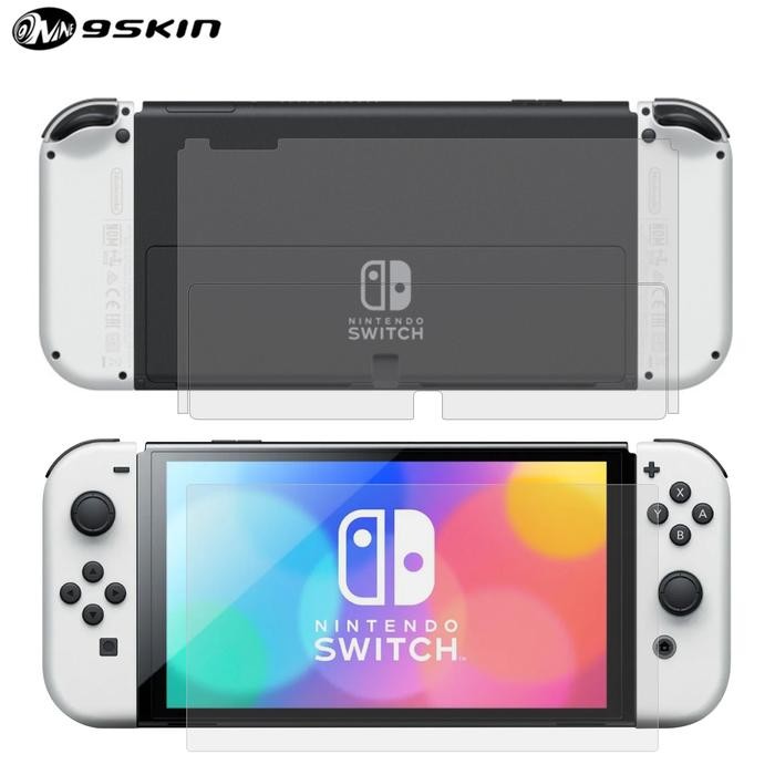 9Skin - Premium Screen & Back Matte Guard - Nintendo Switch Oled - F&B LCD Panel