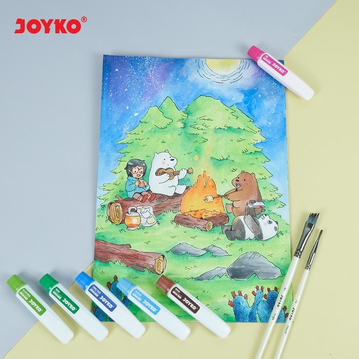

Promo Joyko TITI Acrylic Colour 12 18 24 36 Warna / Cat Akrilik Joyko Warna ACC-12ML - 12 WARNA Terlaris