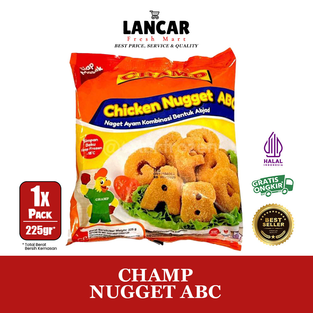 

CHAMP NUGGET ABC 225GR