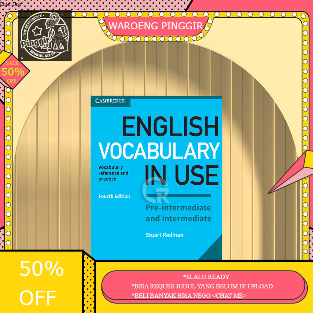 Book English Vocabulary in Use - Pre-Intermediate and Intermediate