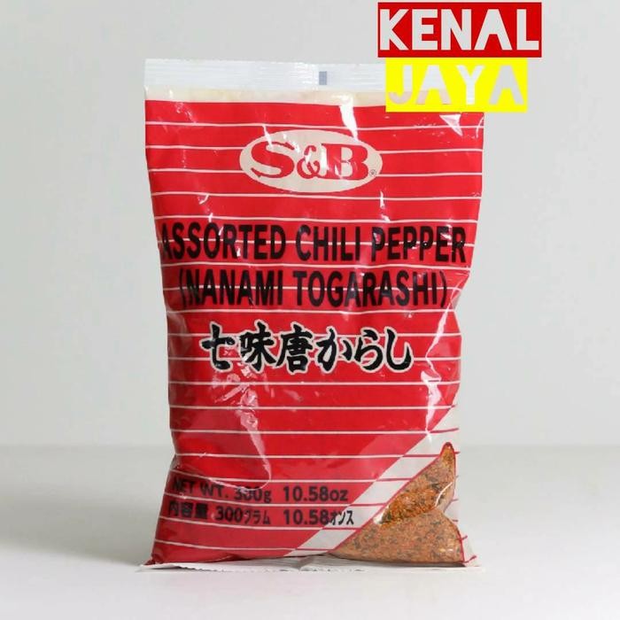 

S&B Chili Pepper Ichimi / Nanami Togarashi 300g - SANKYU NANAMI