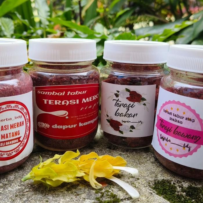 

aneka terasi sunda siap makan