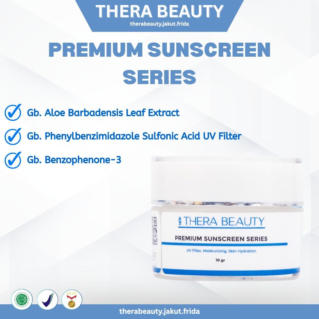 THERA BEAUTY DAY CREAM EXCLUSIVE - Sunscreen Wajah Untuk Flek , cerah , glowing & Sehat | Sunblock