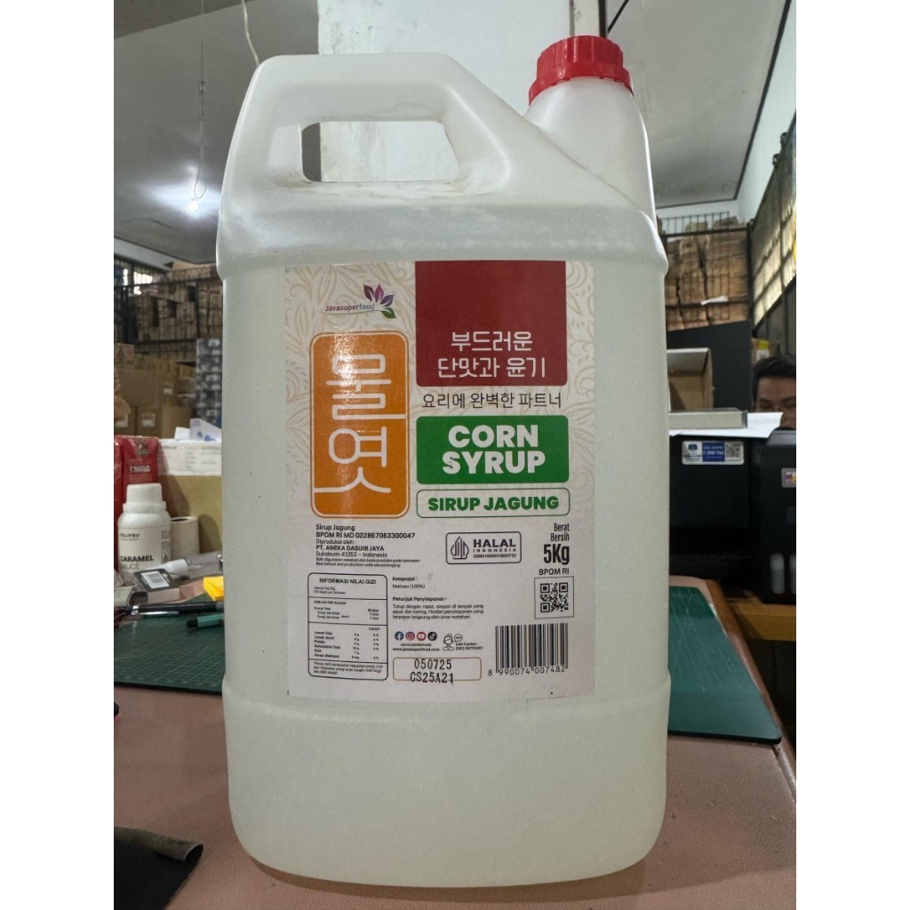 

Corn Syrup Java Super Food / Sirup Jagung Java Super Food - 5 Kg