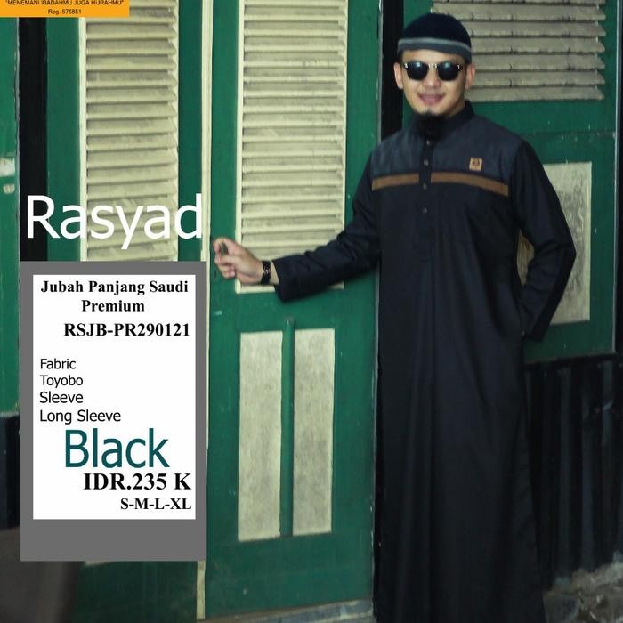 gamis arabian - Jubah Al Amwa - gamis jubah - Al haramain - Merah