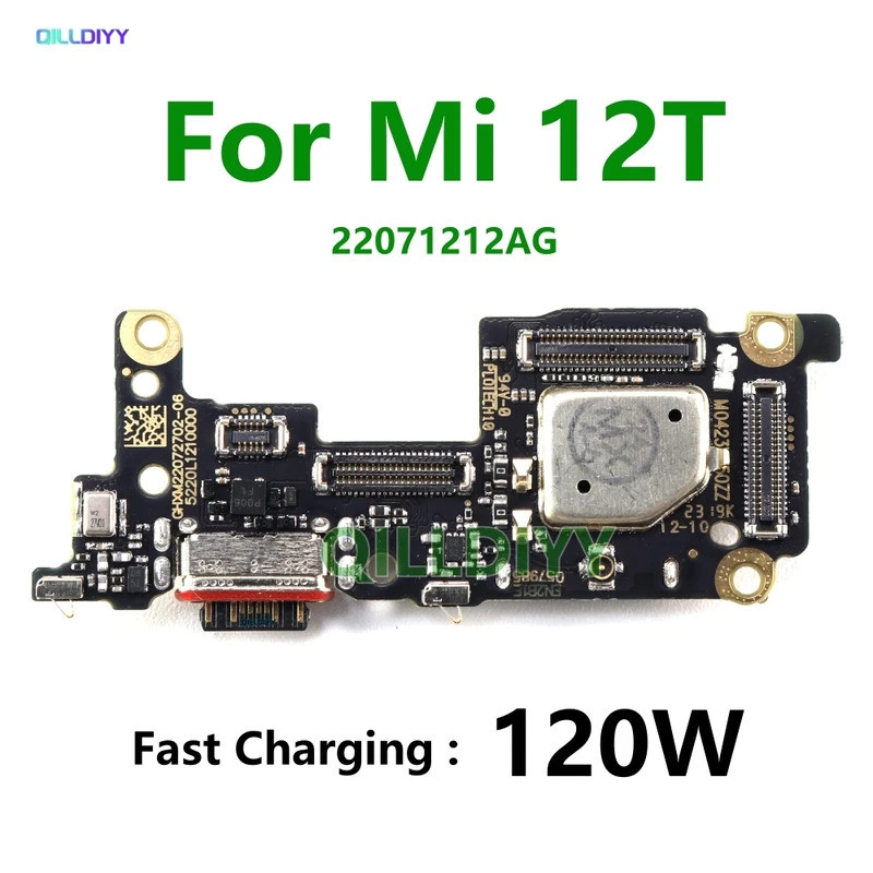 

Dok Pengisi Daya USB untuk Xiaomi Mi 12T Konektor Papan Pengisi Daya Port Kabel Fleksibel Mikrofon Tipe C Steker Ekor22071212AG