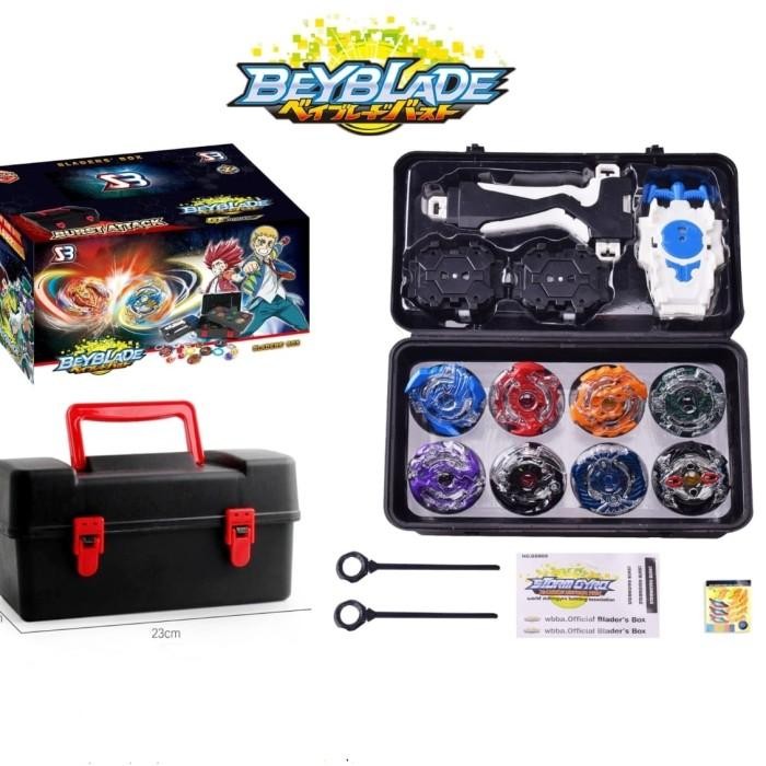 READY mainan gangsing beyblade bladers box - no 1