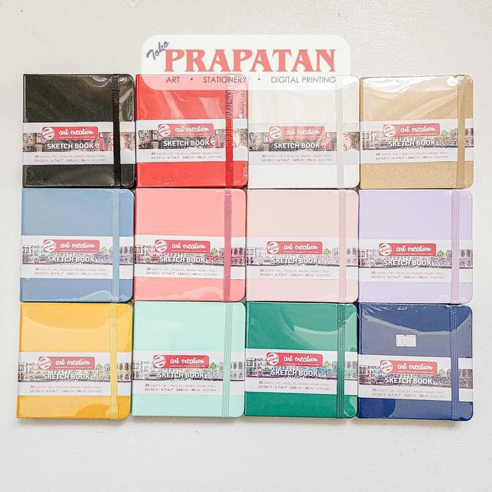 

TERLARIS! Talens Art Creation Sketchbook 140gsm | Buku Gambar - 12X12 P. PINK