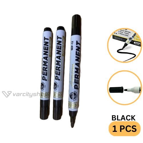 

[ SATUAN ] Spidol Permanen Permanent Mp-12 MP12 Permanent Marker Stationery Hitam
