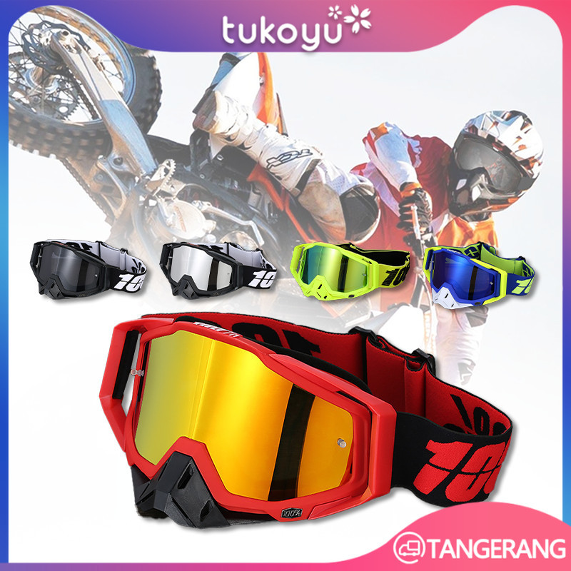 Goggle Helm Trail JPX/KLX/CRF Kacamata Motocross Supermoto Anti Kabut