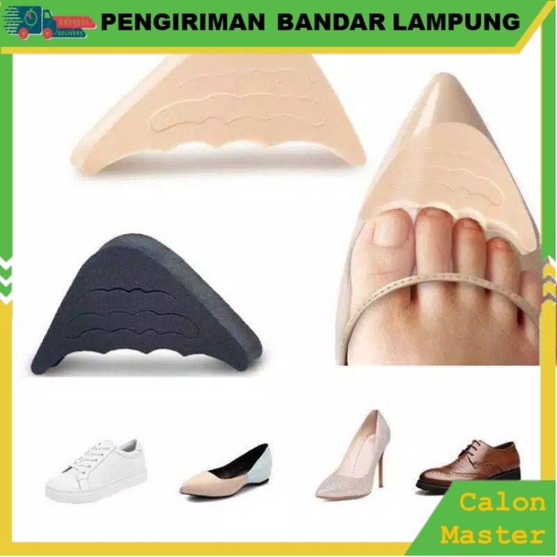 Pengganjal Ganjalan Kebesaran Depan Sepatu Wanita – 1 Pasang Ganjelan Sepatu Longgar - Solusi Sepatu
