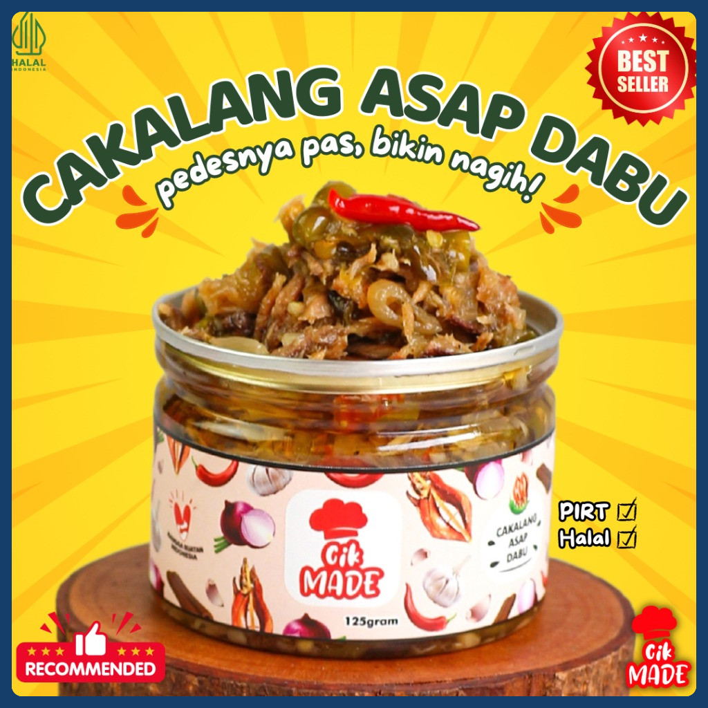 

Cakalang Asap Dabu " Cik Made " - 125 Gram
