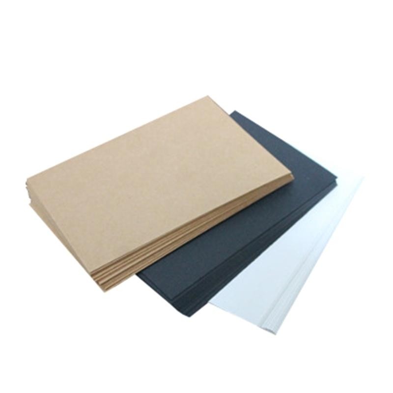 

50 Sheets Blank Paper Cards for Drawing Greeting Card/Invitation Making, Blank Kraft Paper Card Printable Postcard Paper