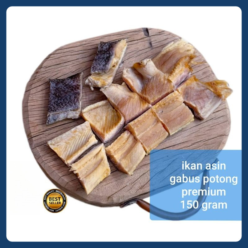 

ikan asin gabus daging potong premium 150gram