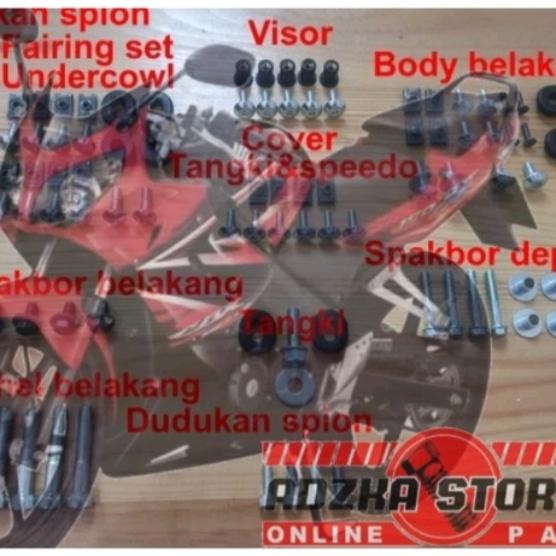 Baut body fullset Honda CBR 150 old thailand