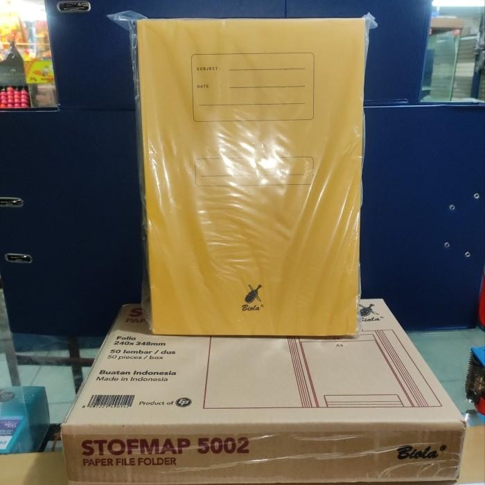 

stop map folder file 5002 biola diamond kertas Stationery - Biola kuning
