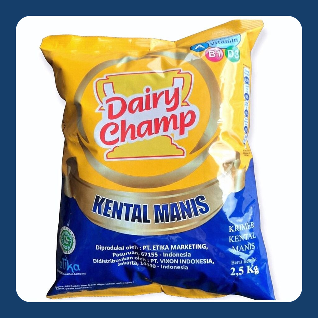 

Dairy Champ Susu Kental Manis 2,5kg
