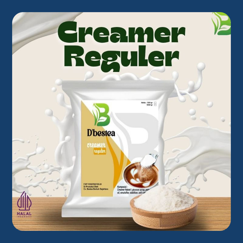 

Creamer Reguler Bubuk minuman 1 Kg krimer powder drink