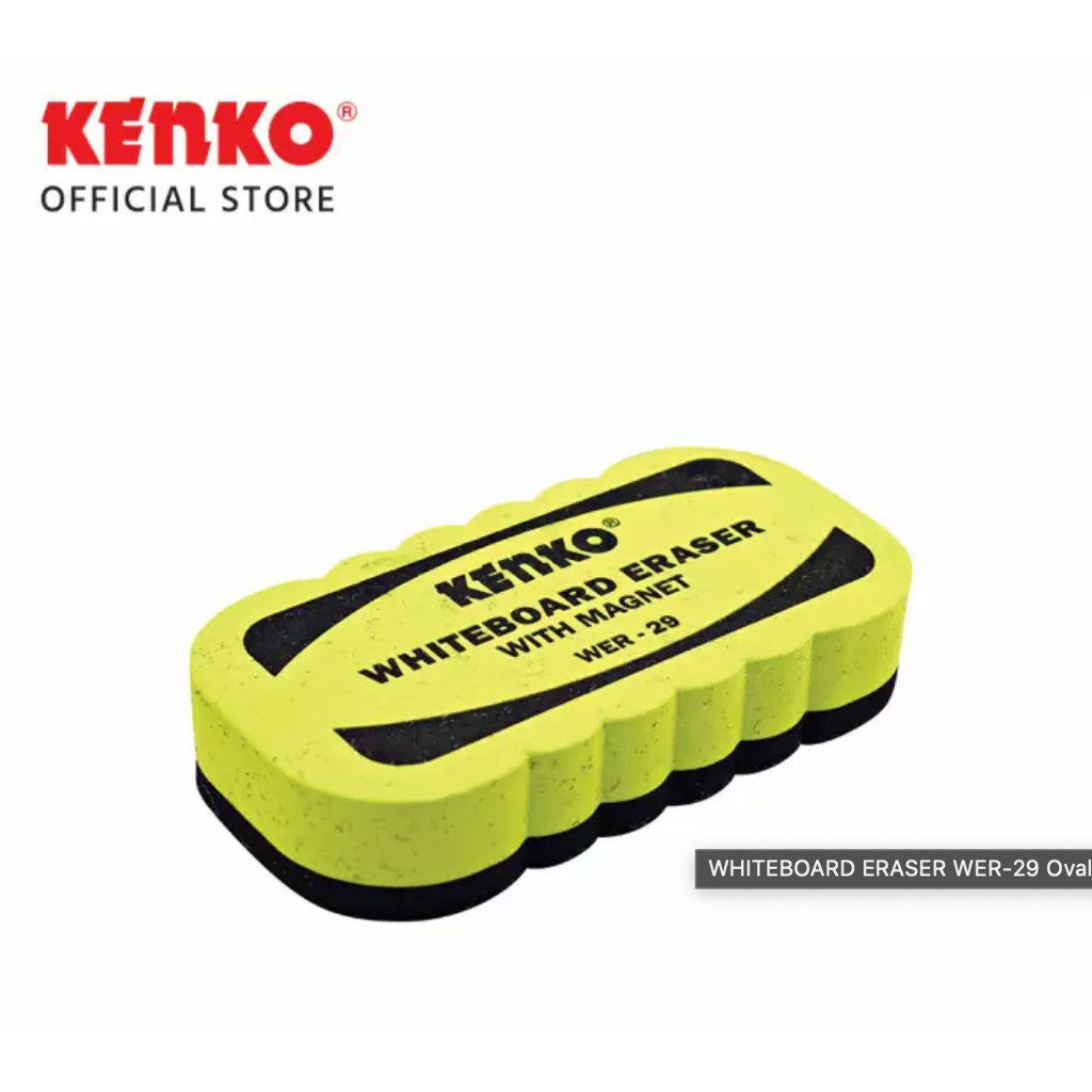 

SUPER MURAH Penghapus Papan Tulis/ WHITEBOARD ERASER WER-29 Oval [Per 1 Pcs]