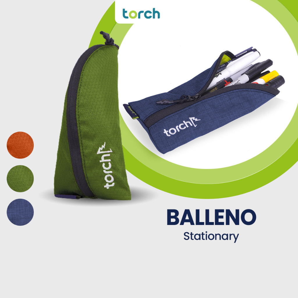 

TORCH Balleno Tempat Pensil Pouch - Stationery Pack Packing Organizer
