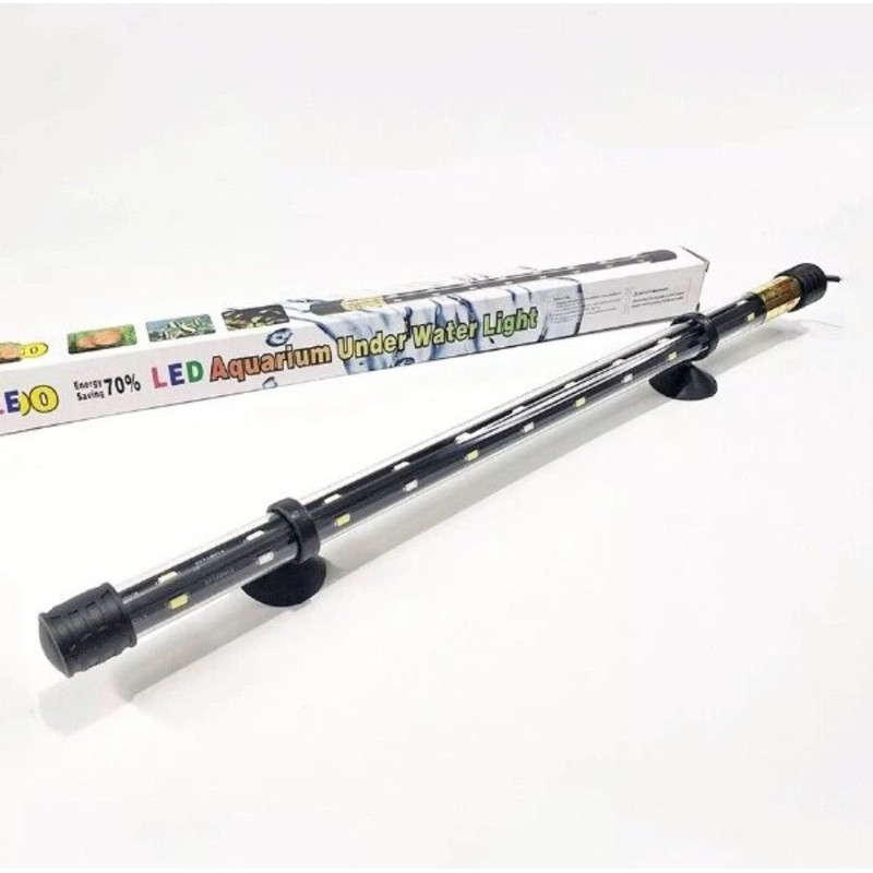 lampu led celup aquarium submersible lamp putih biru pink RGB biru pink CO