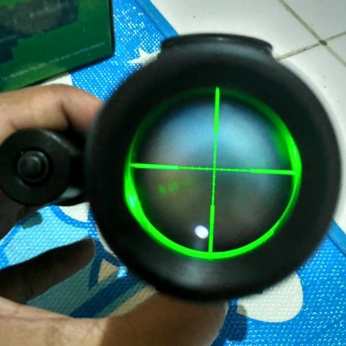 TELESKOPE ACCURATE M9 LS 3-10X42 E + LASER / LASER SCOPE TELE M9 / TELESKOP ACCURATE M9 ORIGINAL MUR