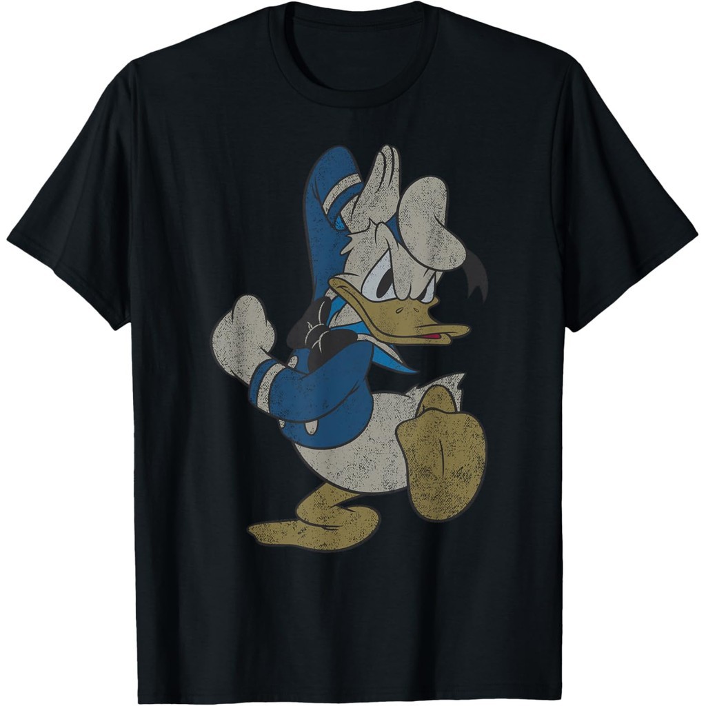 Baju Kaos  Disney Vintage Donald Duck T-Shirt