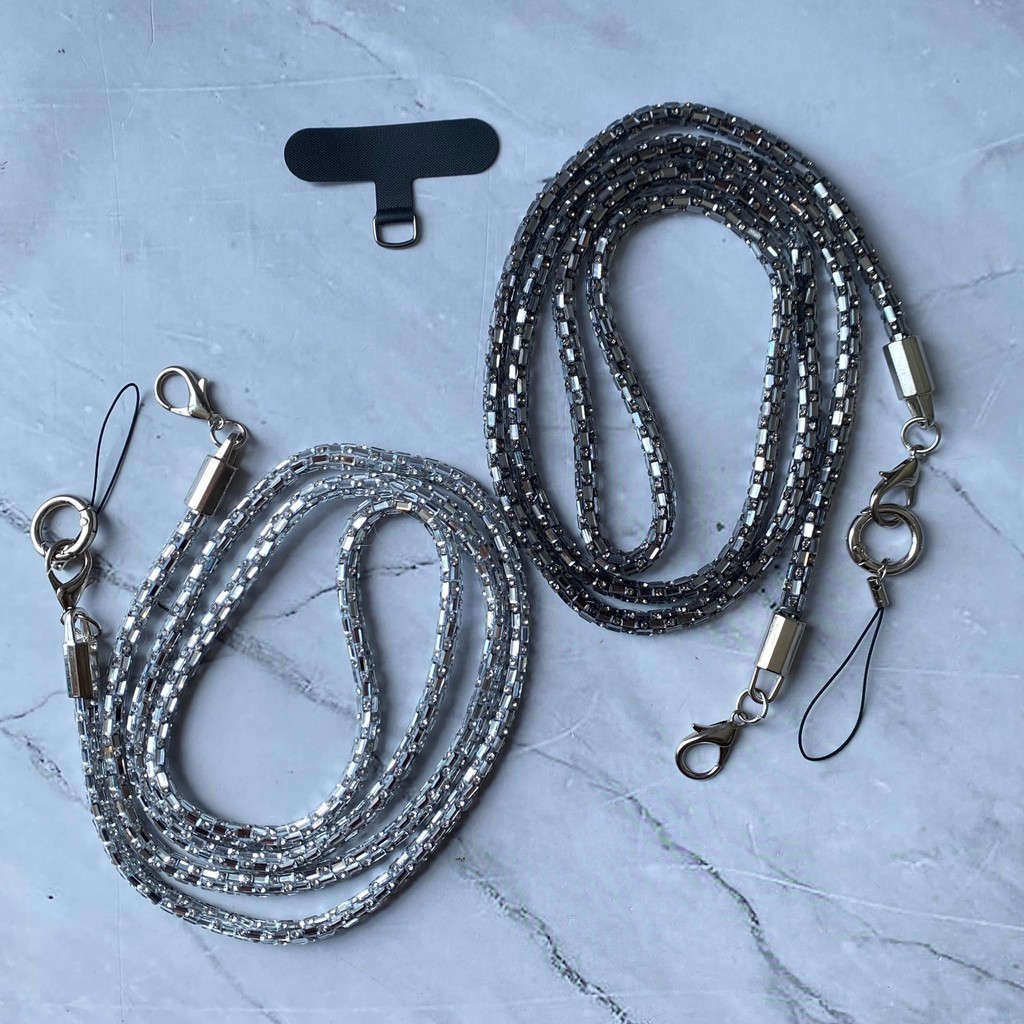 PHONE STRAP LONG CRYSTAL JAPAN