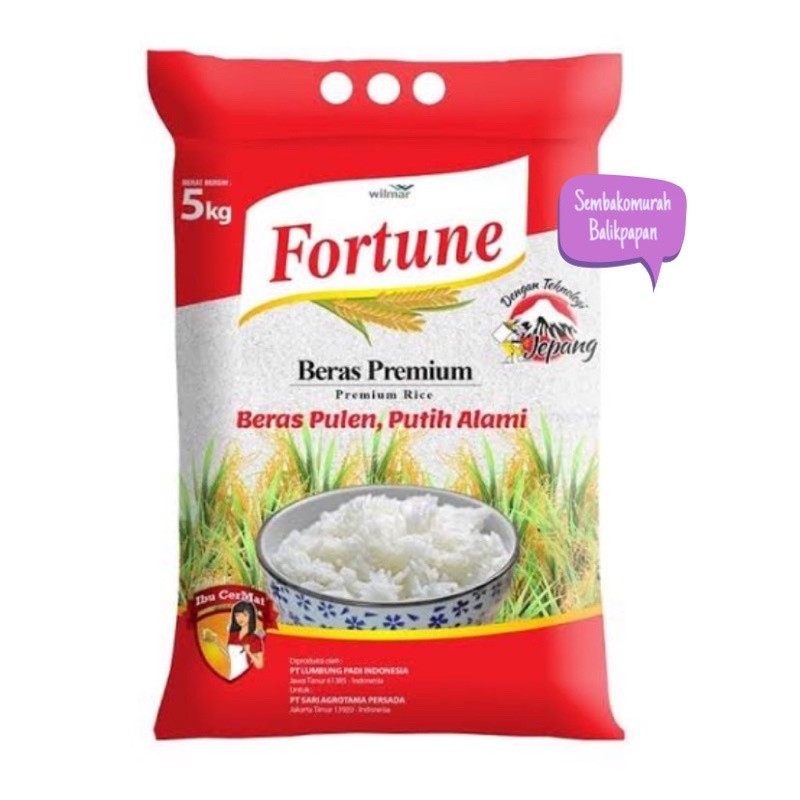 

pekanbaru /beras FORTUNE 5kg