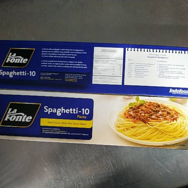 

Lafonte spaghett - 10 pasta 225 gram