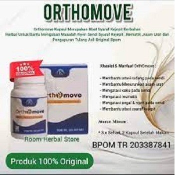 

Orthomove HERBAL ISI 30 Kapsul Obat Herbal Original Asli Obat Tulang Obat Sendi Obat Nyeri Sendi paling ampuh