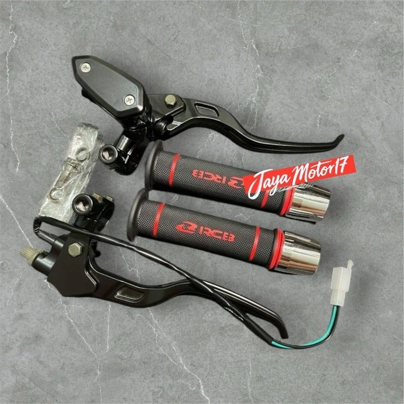 Master Rem Tabung Model Oval Original +Handgrip RCB Original 100% HG55 + Jalu StangCNC Bisa Untuk Se
