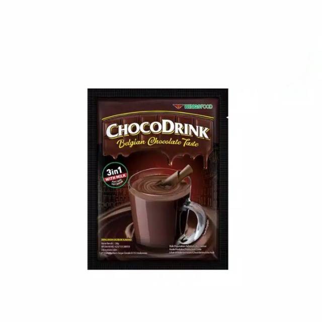 

Chocodrink Belgian chocolate minuman coklat sachet 28 gram - ARM