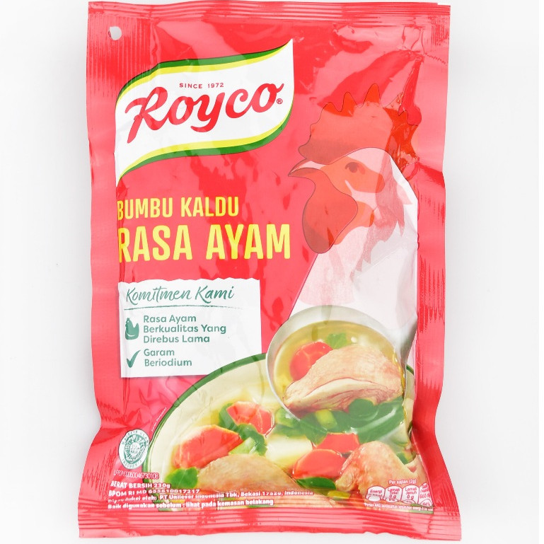 

Royco Bumbu Masak rasa Ayam 220GR Chicken Stock Condiment