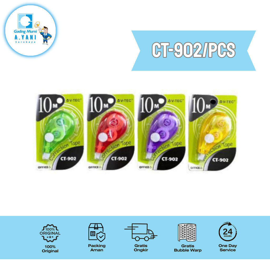 

V-TEC Correction Tape Type CT-902 / pcs