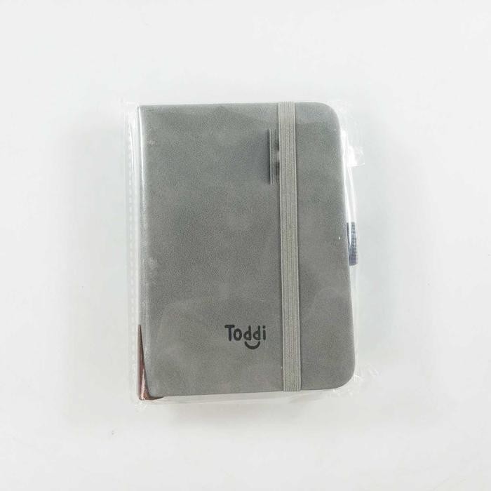 

AHHA Business Notebook Buku Tulis Catatan Diary Agenda Binder - Abu-abu, A7