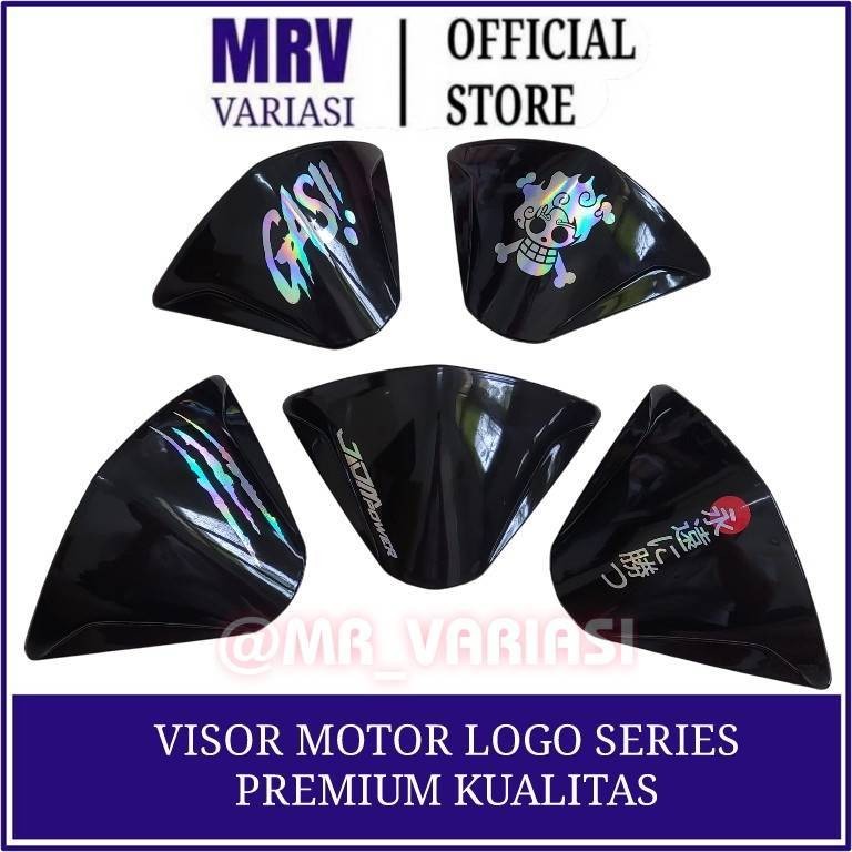PREMIUM Visor Beat Fi Esp Logo Series Visor Variasi Beat Esp 2014-2015 Windshield Beat Kaca Depan Be