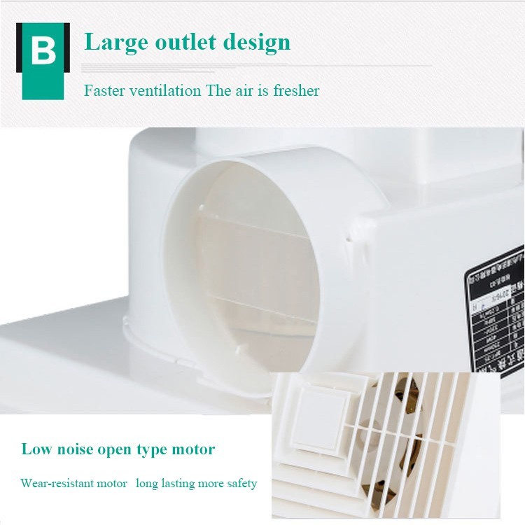 Exhaust Fan 6 Inch 8Inch 10Inch 12 Inch Ceiling Type Exhaust Fan Ventilation Fan Direct Exhaust Fan