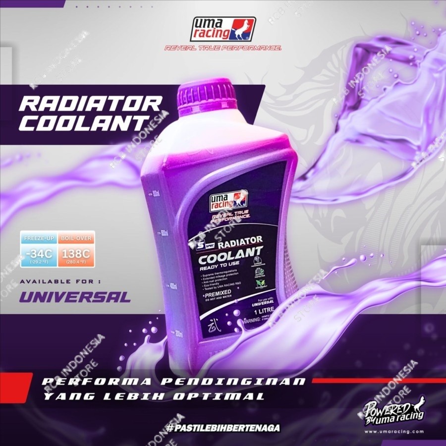 Uma Racing Air Radiator Coolant Motor Vario CB150R CBR 150R PCX NMAX Vixion R15 MX Ninja Original